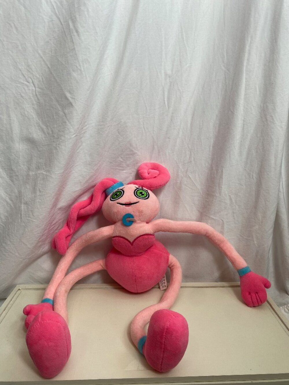 Mommy Long Legs Plush 16" Poppy Playtime Doll With Green Eyes